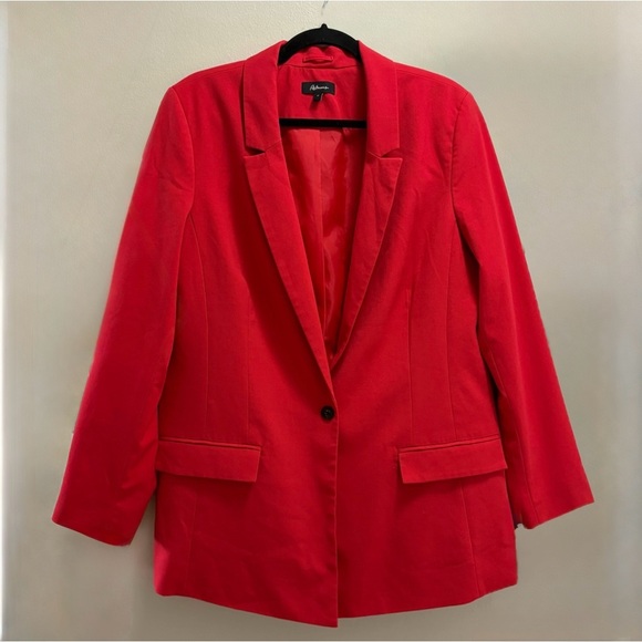 Reitmans Jackets & Blazers - Reitmans Red Blazer Women’s Tailored Career Work Jacket Women’s 14